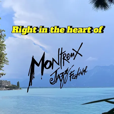 Montreux Riviera Suite Waterfront 3 Bedrooms Private Parking Exterior foto
