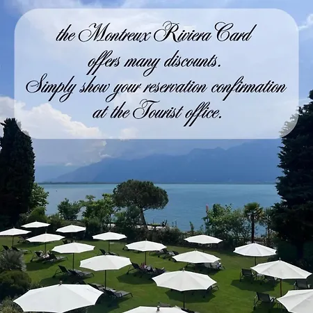 Montreux Riviera Suite Waterfront 3 Bedrooms Private Parking Exterior foto